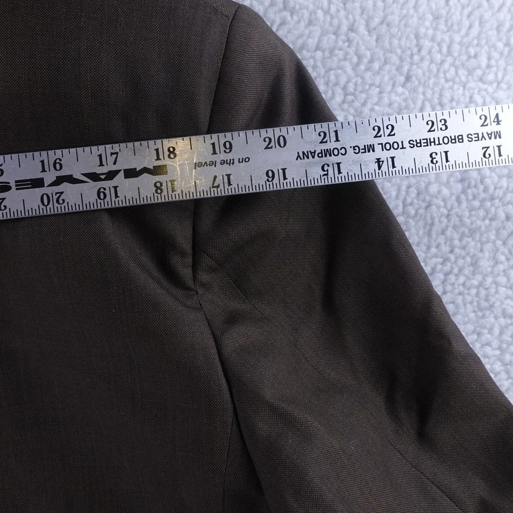 Canali Proposta Saks Fifth Avenue Mens Brown 100% Wool Blazer Sport Coat 54 R